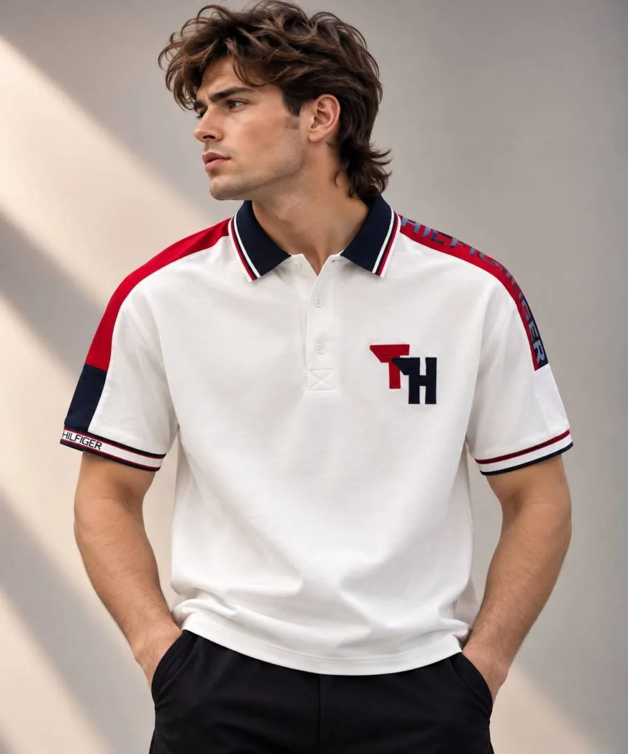 TOMMMY HILFIGER Premium Quality Collar Neck Polo Tshirt With Box GZ_0629