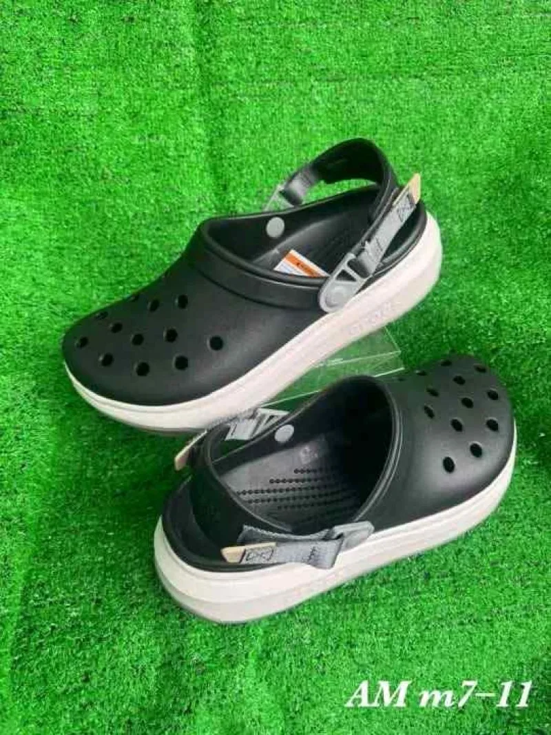 Croccss Original Full Force Clogs Black Grey