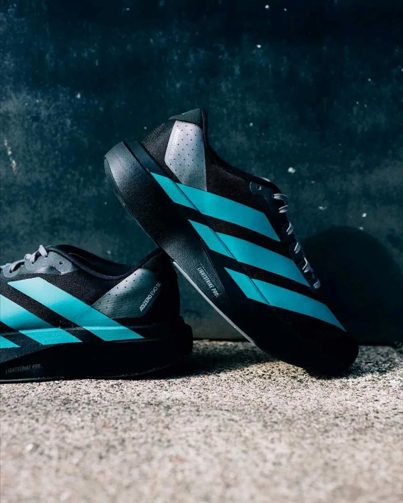Adiddass Adizero Evo SL Black Pure Teal 6025