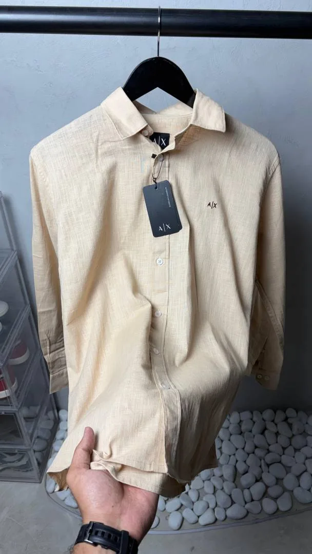 Armaani Exchang e Premium Linen Shirts 2427. Sale offer VS1000