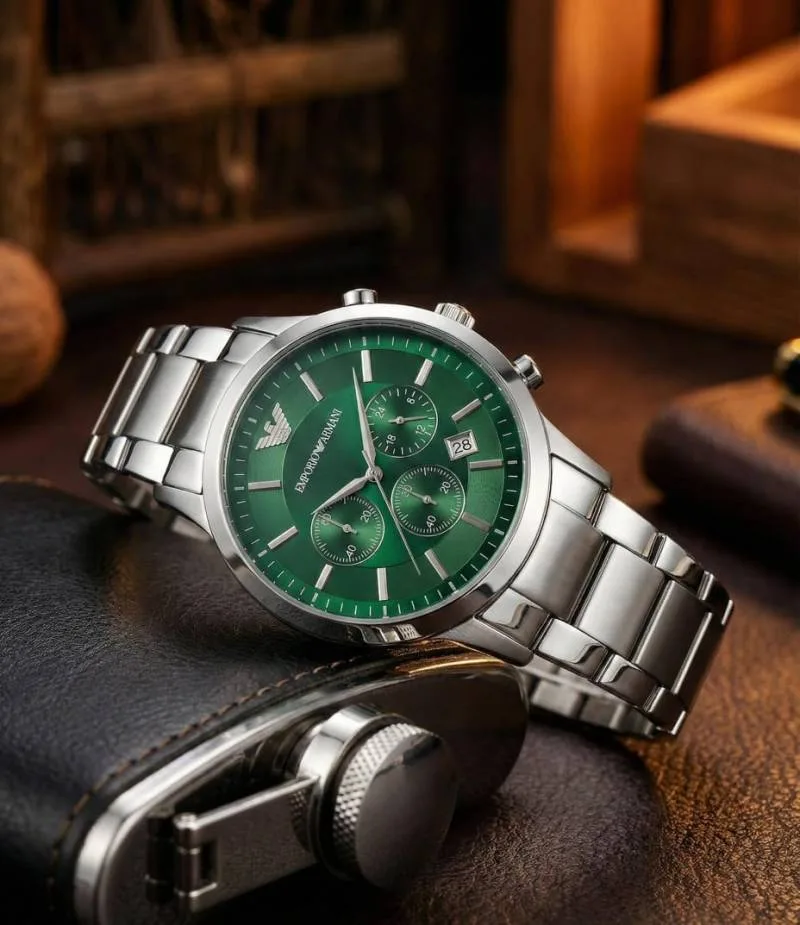 Emphorio Armaan_i Classic Silver-Green