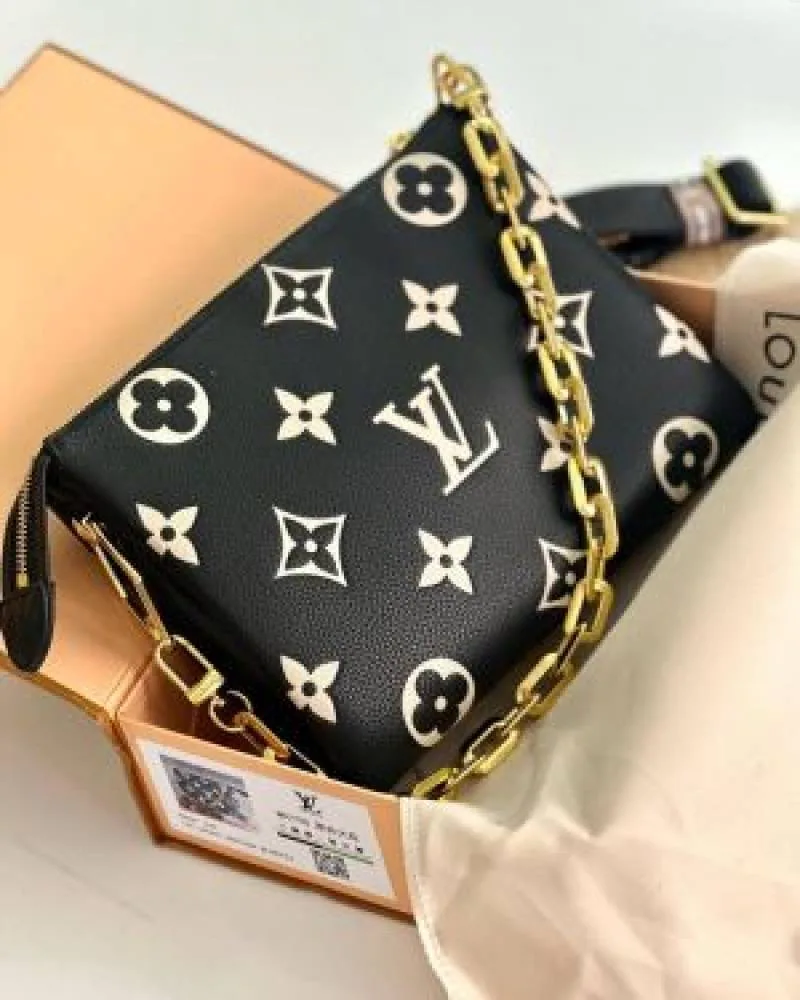Loius Vutton Monogram Canvas Coussin BB With Double Og Box And Dust Bag (Black-57790)