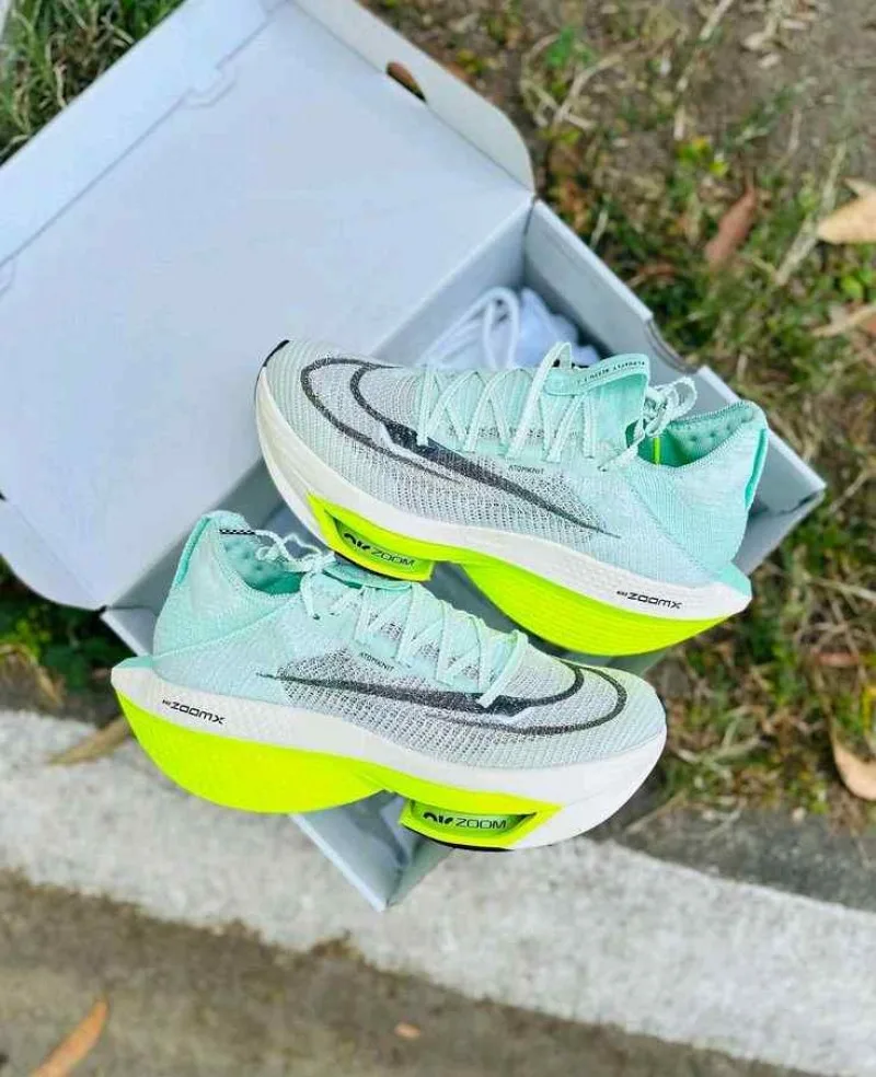 Nikkee Air Zoom Alphafly Next 2 Mint Foam Volt