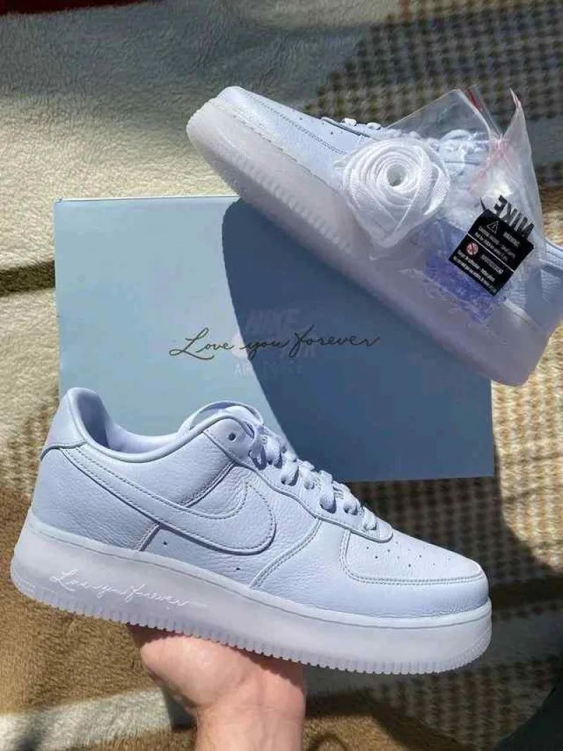 Nikkee AirForce nocta 1 Low SP Palest Purple Cobalt Tint Silver 340
