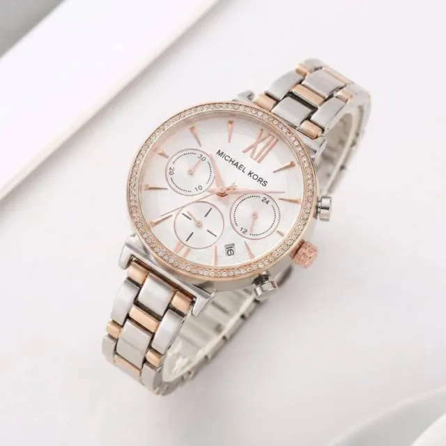 Michael_l Kors Sofie 2Ton-Copper-White