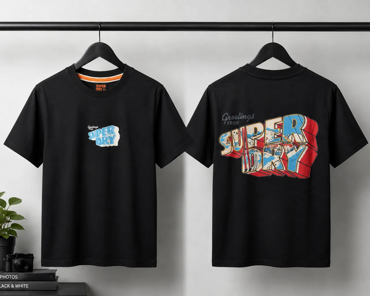 Supe_r Dry Premium Round Neck T-Shirts 2336 Sale offer VS1000