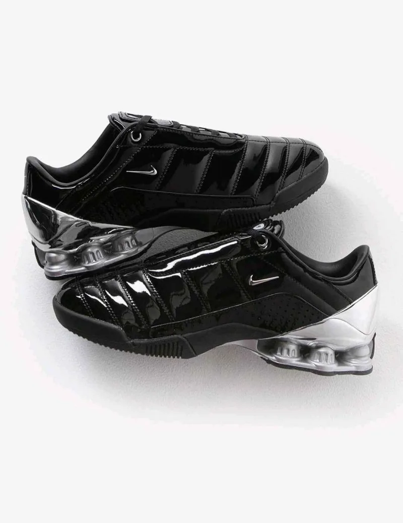 Nikkee x Maha Amsterdam Total 90 Shox Magia SP Metallic Black Silver 6082