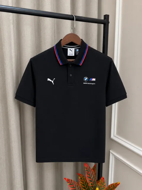 Pum X BMW Motorsport Black Store Article Premium Polo T-Shirt(1286)