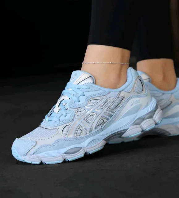 Asiccs Gel NYC Storm Cloud Pure Silver