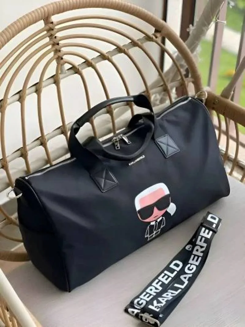 Karl Lagerfeld duffle bag premium quality with dust cover