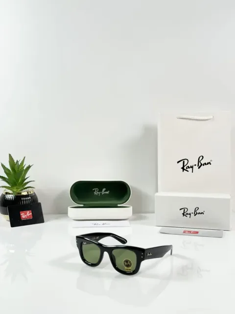Rey ban Puffer 4940 Shine Black Green GLASS