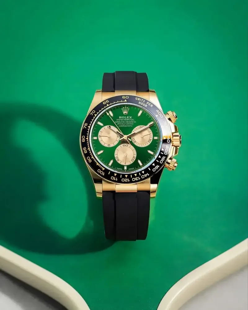 Rollex Oyster Perpetual Daytona Cosmograph Green-Gold