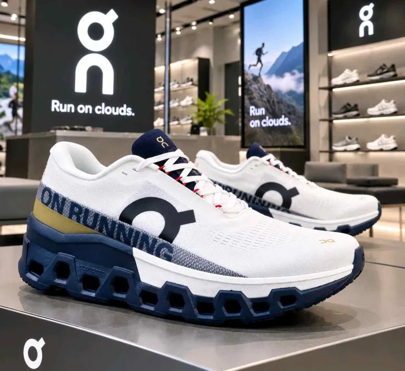 On Running Cloudmonster 2 White Midnight Navy 2705