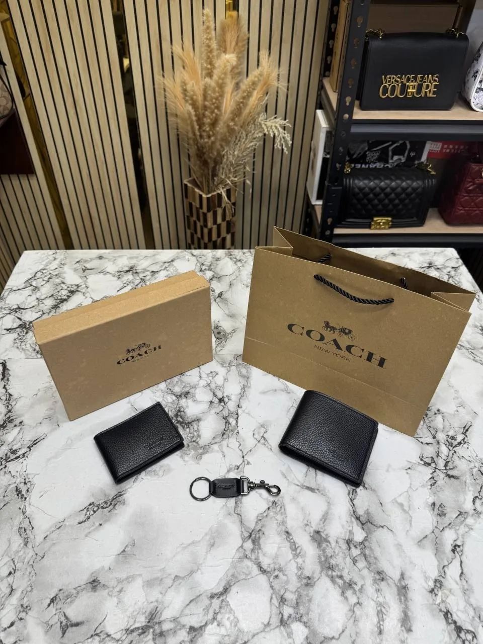 COATCH PREMIUM WALLET COMBO WITH OG BOX AND CARRY BAG (60223)
