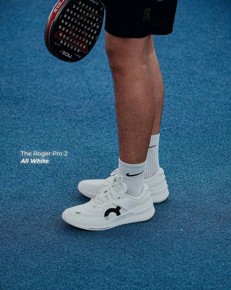On Cloud Running The Roger Pro 2 All White