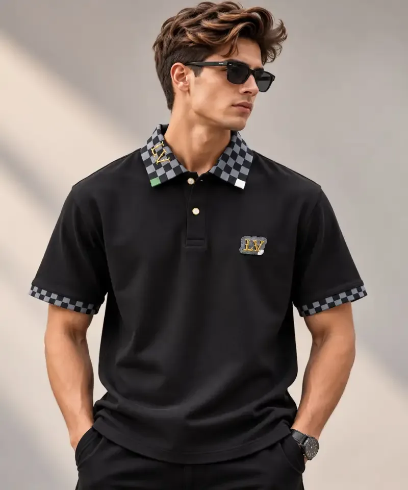 LOUI VUITTON Premium Quality Store Article POLO Tshirt With Box GZ_0623