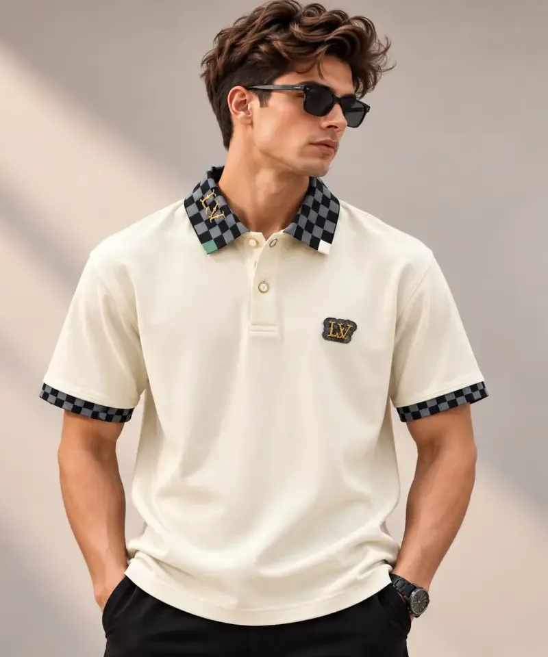 LOUI VUITTON Premium Quality Store Article POLO Tshirt With Box GZ_0622