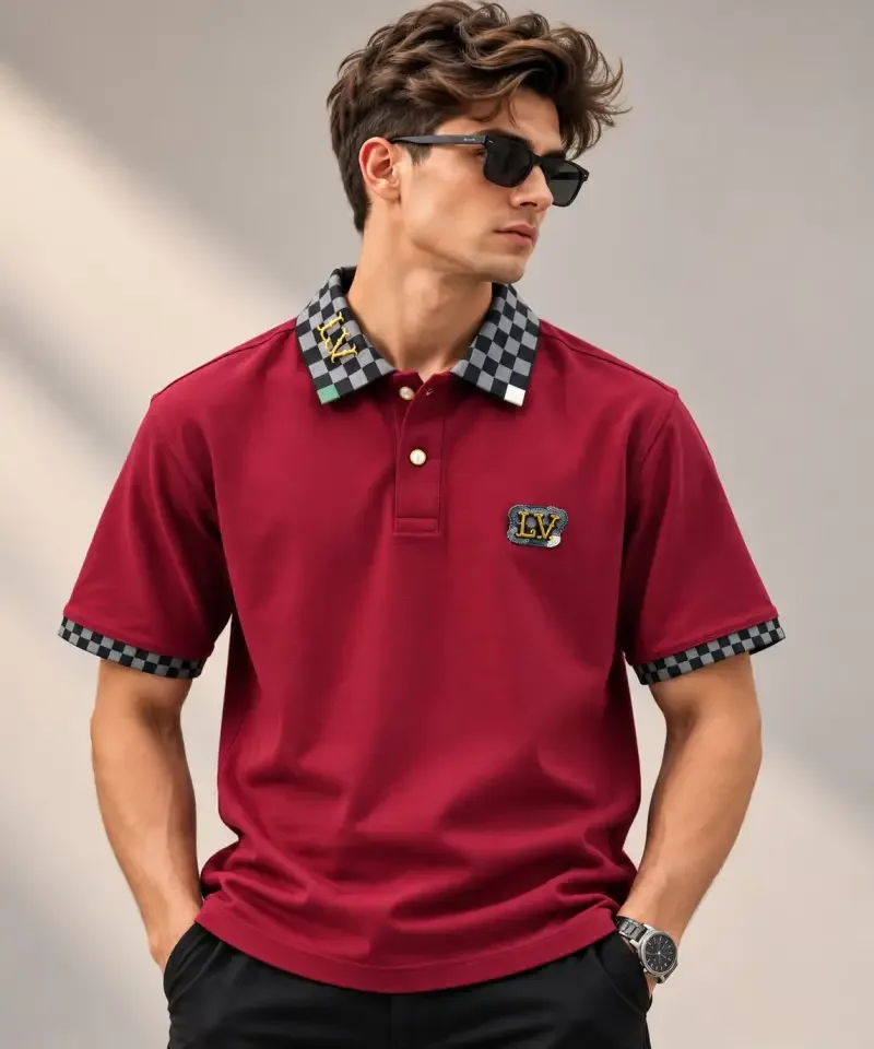 LOUI VUITTON Premium Quality Store Article POLO Tshirt With Box GZ_0621