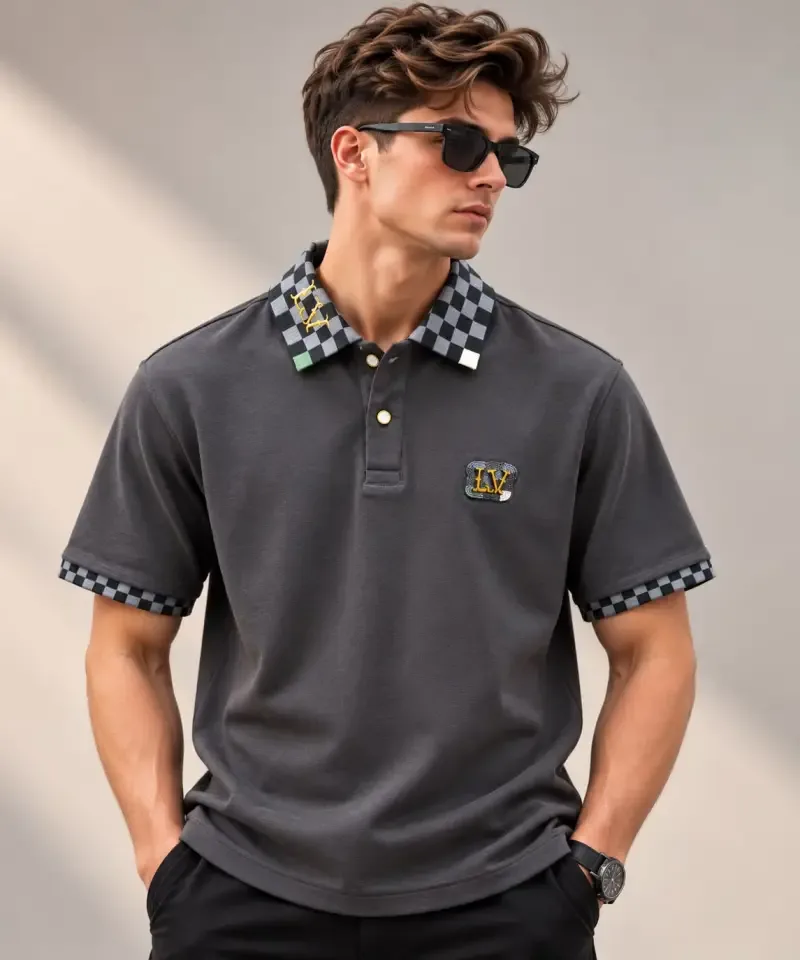 LOUI VUITTON Premium Quality Store Article POLO Tshirt With Box GZ_0620