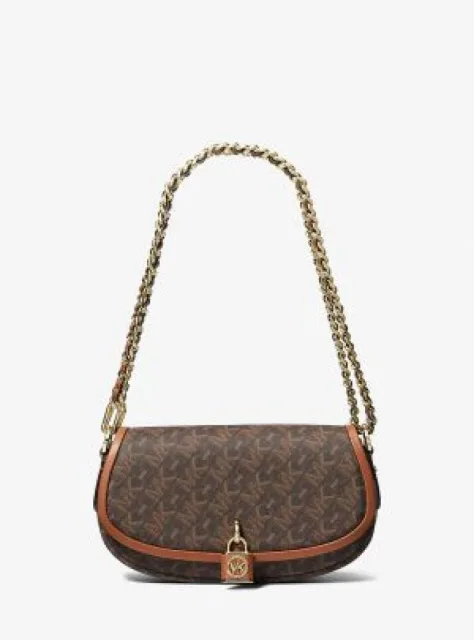 Micheal Kors_Mila_Small_Empire_Signature_Logo_Shoulder_Bag_with_box_6361