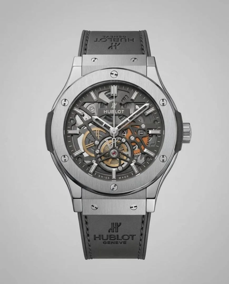 Hublot Classic Fusion Tourbillon silver grey