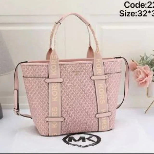 Micheal Kors_Maeve Pink Tote Bag 5129
