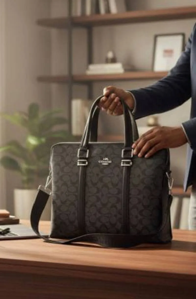 Coatch Polished Premium Quality Laptop Bag 5132