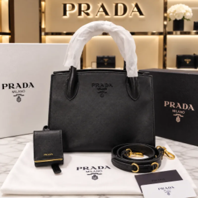 PRADDA Saffiano Signature Hand Bag 5239