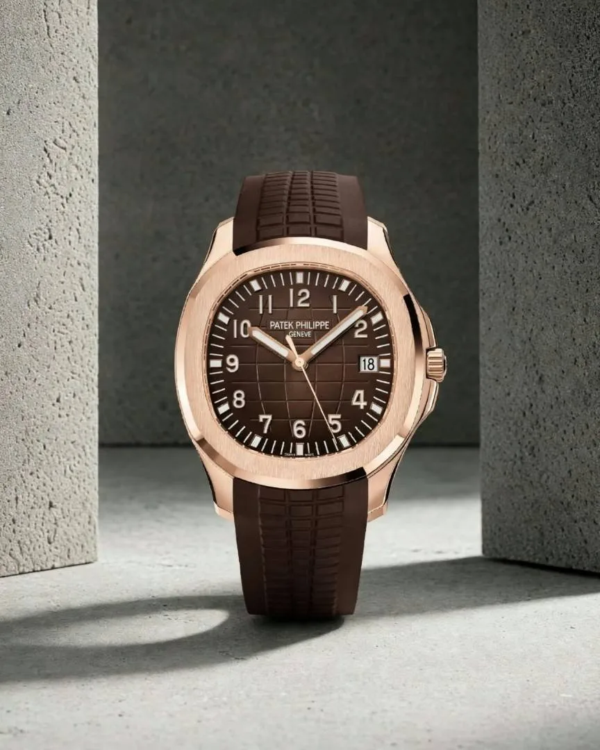 Pate_ek Philippe Aquanaut 5167R-001 Bettry brown copper brown