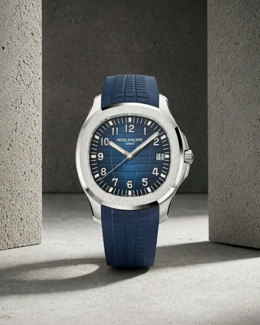 Pate_ek Philippe Aquanaut 5167R-001Bettry blue silver blue