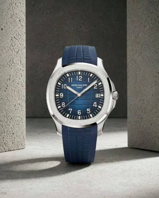 Pate_ek Philippe Aquanaut 5167R-001Bettry blue silver blue
