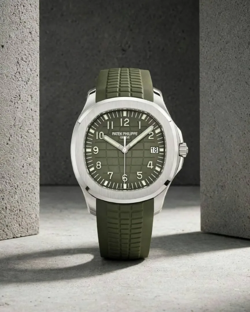 Pate_ek Philippe Aquanaut 5167R-001 Bettry Green silver Green