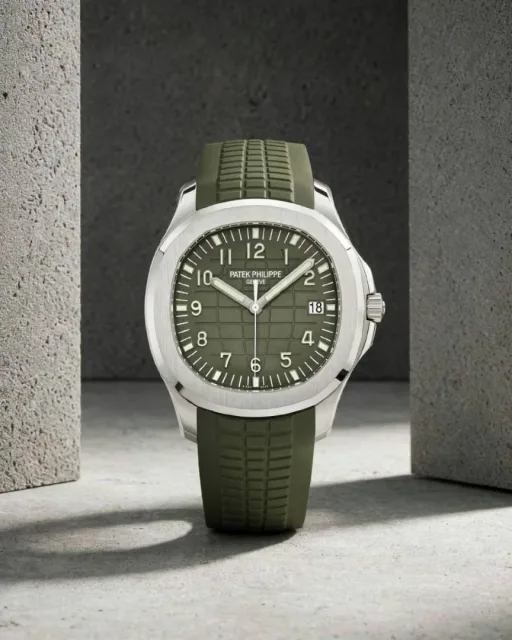 Pate_ek Philippe Aquanaut 5167R-001 Bettry Green silver Green