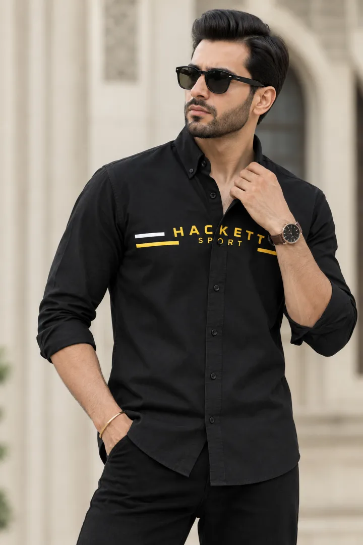 Hacket_ x Aston Martin Premium Shirt With OG Box 1361.