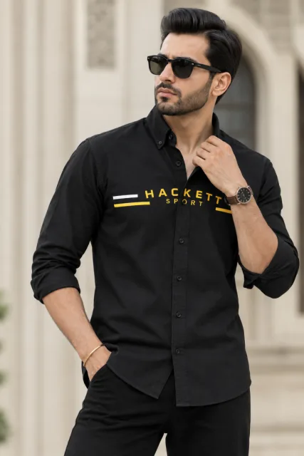 Hacket_ x Aston Martin Premium Shirt With OG Box 1361.