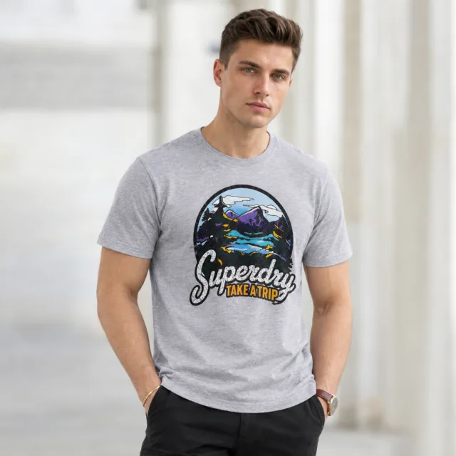 Supe-r Dr-y Premium Round Neck T-Shirt 2801