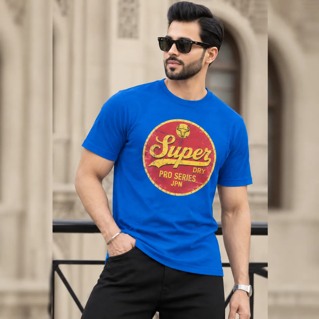 Supe-r Dr-y Premium Round Neck T-Shirt 2798
