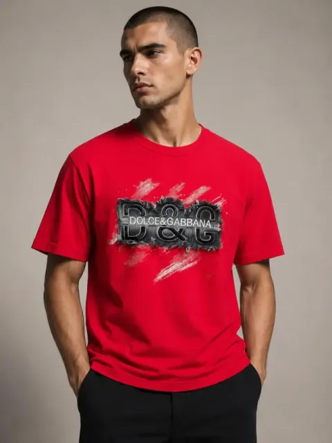 SALE DOLCHE GABANA_Premium_quality_Store_Article_Round_Neck_Tshirt_GZ_0074