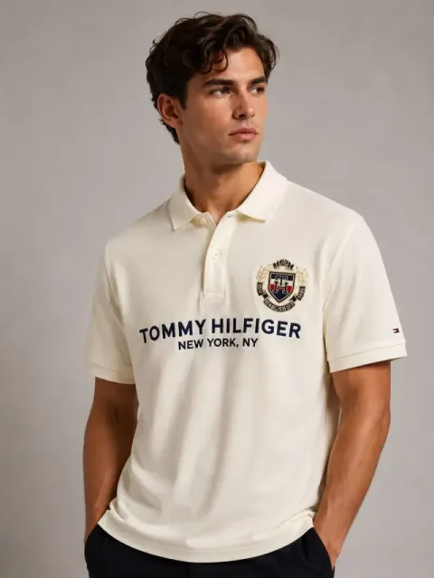 (SALE)TOMMY HILFIGAR_Premium_Quality_Store_Article_Collar_Neck_POLO_Tshirt_GZ_0057
