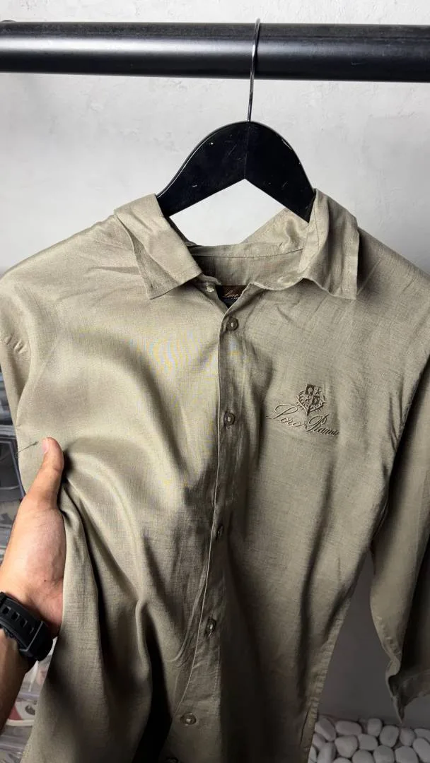 Lor-o pian-a Premium Linen Shirt 3322