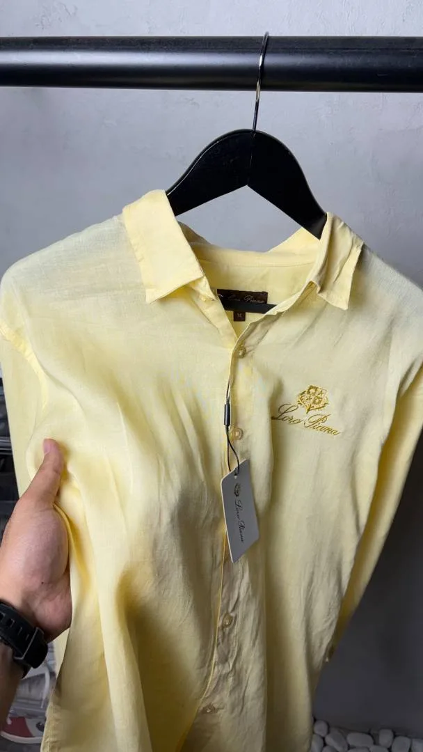Lor-o pian-a Premium Linen Shirt 3321