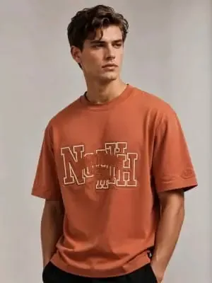 (SALE)THE NORTH FASE_Premium_Quality_Store_Article_Round_Neck_Tshirt_GZ_0050