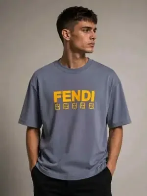 (SALE)FENDY_Premium_quality_Store_Article_Round_Neck_Tshirt_GZ_0046