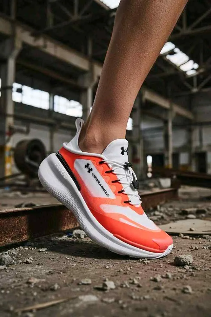 underr Armourr Nova Slipspeed White Orange