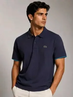 (SALE) LACOST_Premium_Quality_Store_Article_Collar_Neck_POLO_Tshirt_GZ_0020