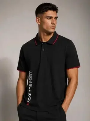 (SALE)HACKET_London_Premium_quality_Store_Article_Collar_Neck_POLO_Tshirt_GZ_0019