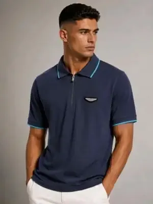 (SALE)HACKET_London_Premium_quality_Store_Article_Collar_Neck_POLO_Tshirt_GZ_0018