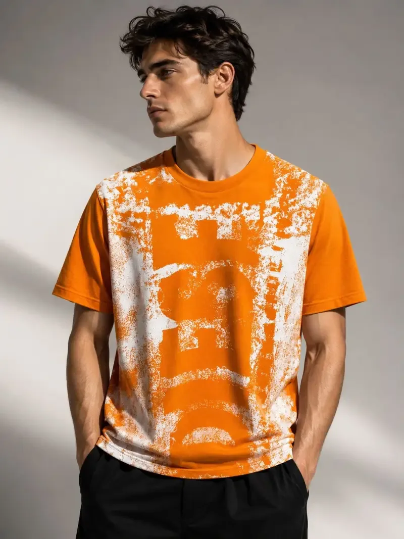 (SALE) DIESE high Quality Cotton Lycra Fabric Round Neck Tshirt GZ_0003