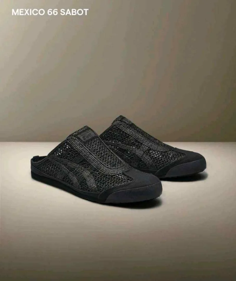 Onisuka Tigar Mexico 66 Sabot Full Black mesh 235