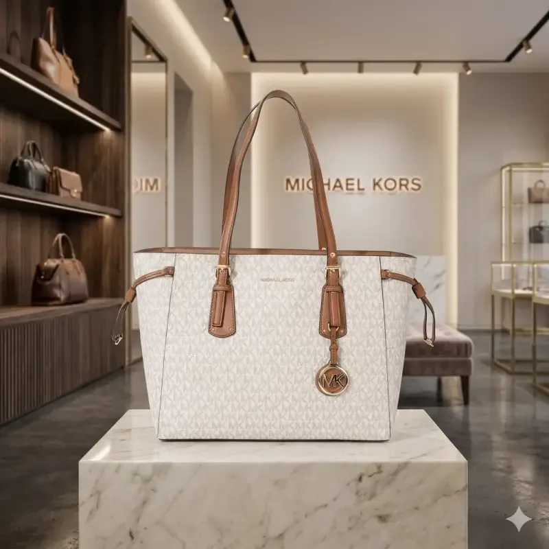 Micheal Kors_MK Voyager Tote Bag With Dust bag